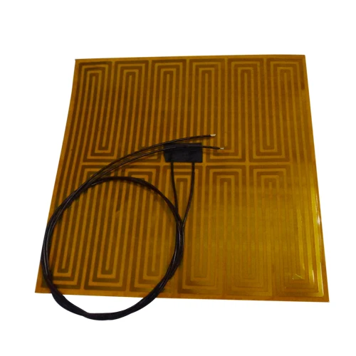 220V 12V Adhesive Polyimide Thin Film PI Heater Flexible Heating Pad