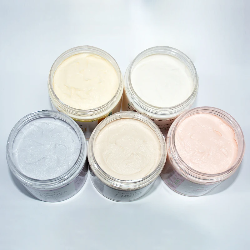 Custom label organic skincare bleaching whipped fruit loops coconut body butter