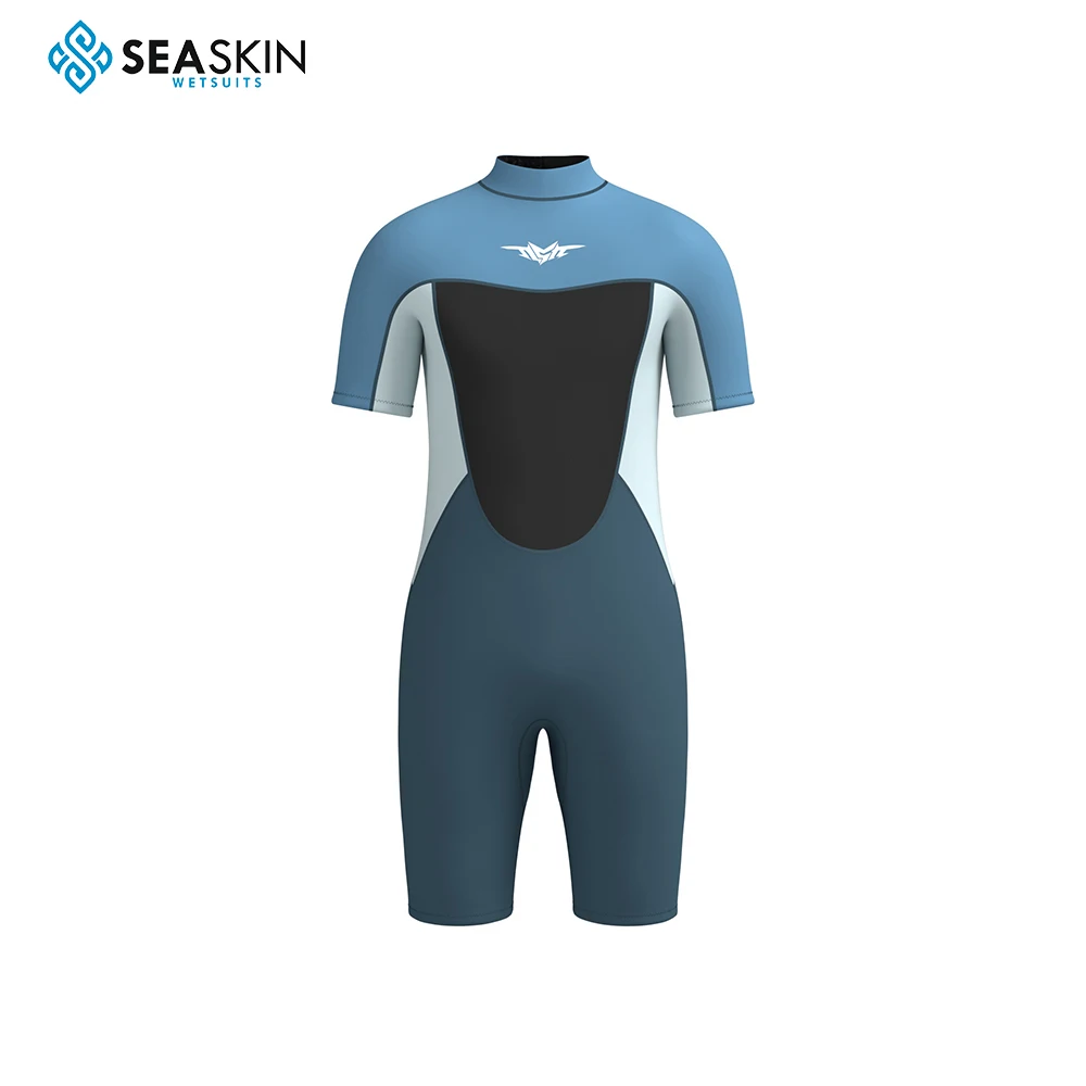 Seaskin factory sale Men 2mm Stretchy Neoprene Shorty Surfing Snorkeling Diving Oem Odm water Sports Wetsuit