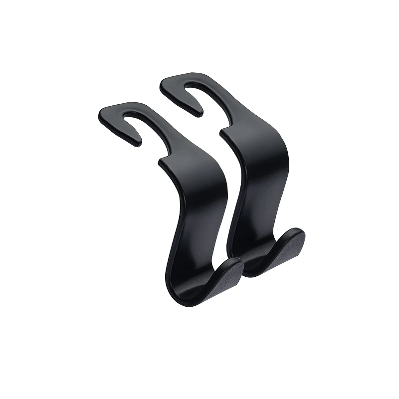 Car Headrest Hanger Hooks PP Super Load Bearing Universal Auto SUV Back Seat Hooks for Purse Groceries Handbag Coats Umbrella