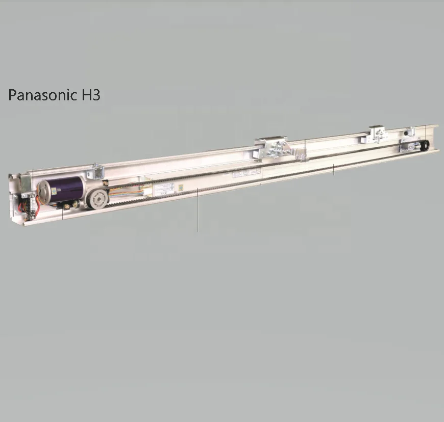 Автоматическая раздвижная дверь h3 со стандартными деталями
