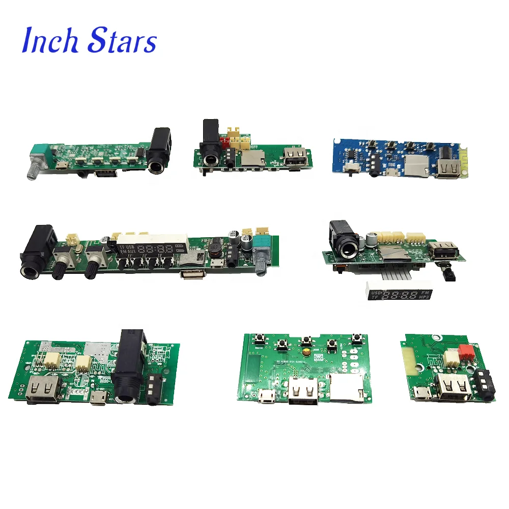 Hot sale pcba  pcb circuit board for 3W 5W  blue tooth speaker circuit board