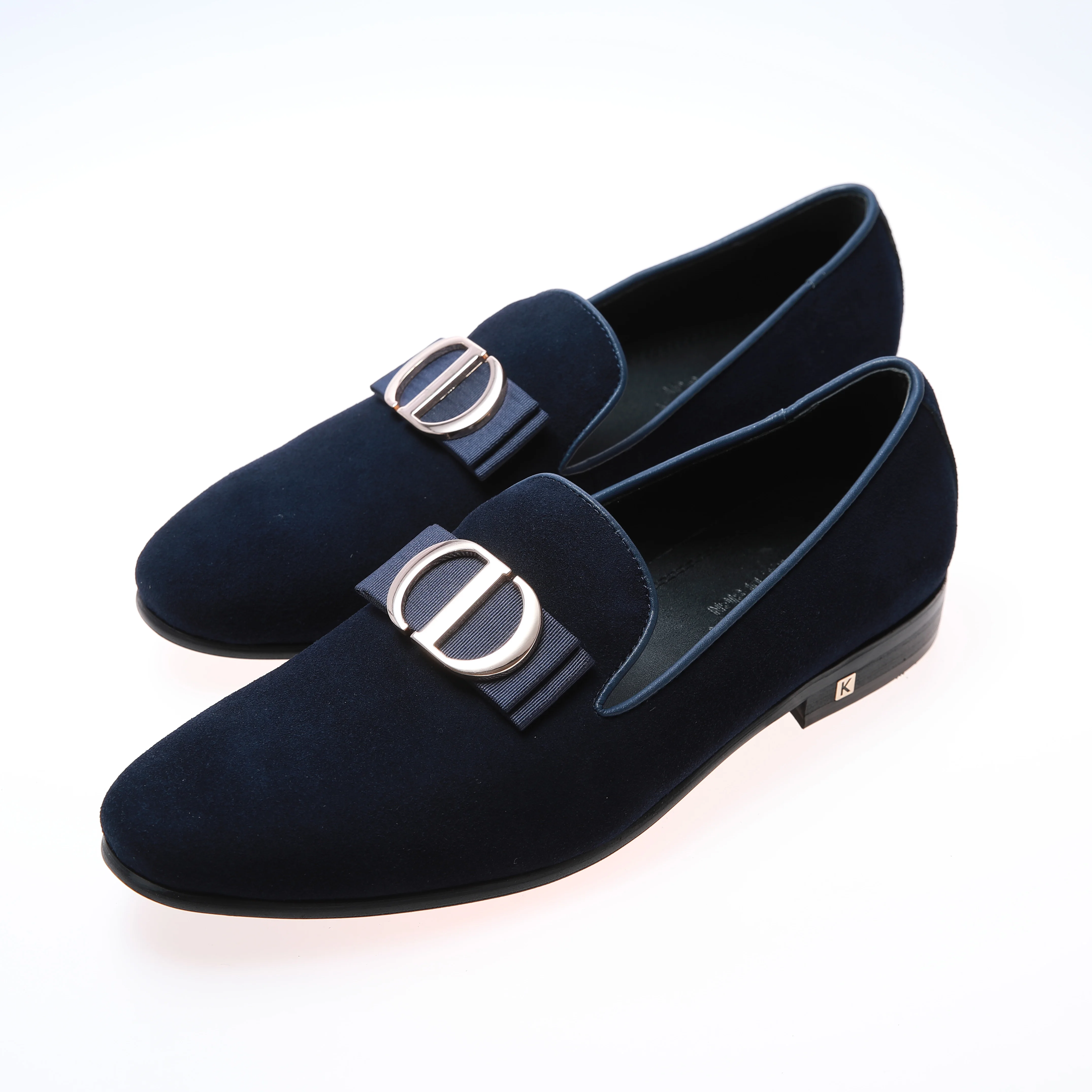 New loafers man set feet young fashion stylist leather Korean version tide formal leather shoes for men