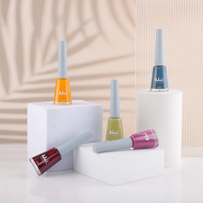 Rubioaroma Best Selling Not Peelable Nail Polish Water Permeable Manicure Art Decoration Colored Vegan Air Dry Nail Polish