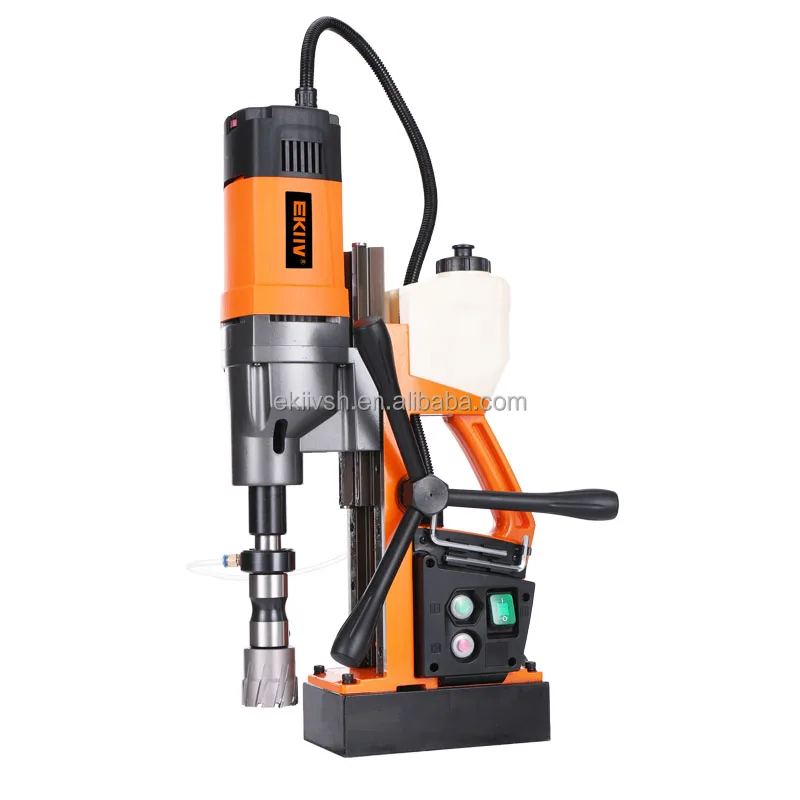 Ekiiv MW-N50C 1700W 15500N 12-50MM 6-speed adjustable speed two-stage stroke 270MM twist bit diameter magnetic drilling machine