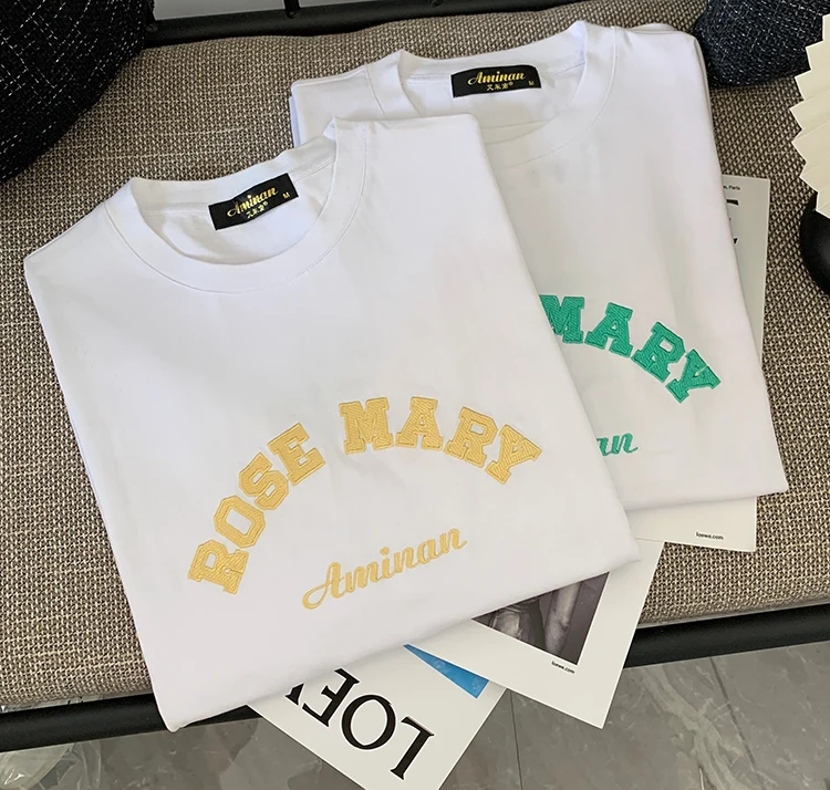 2022 fashion quick dry heavy weight 280 gsm gram oversized brand man t-shirt lady t-shirt