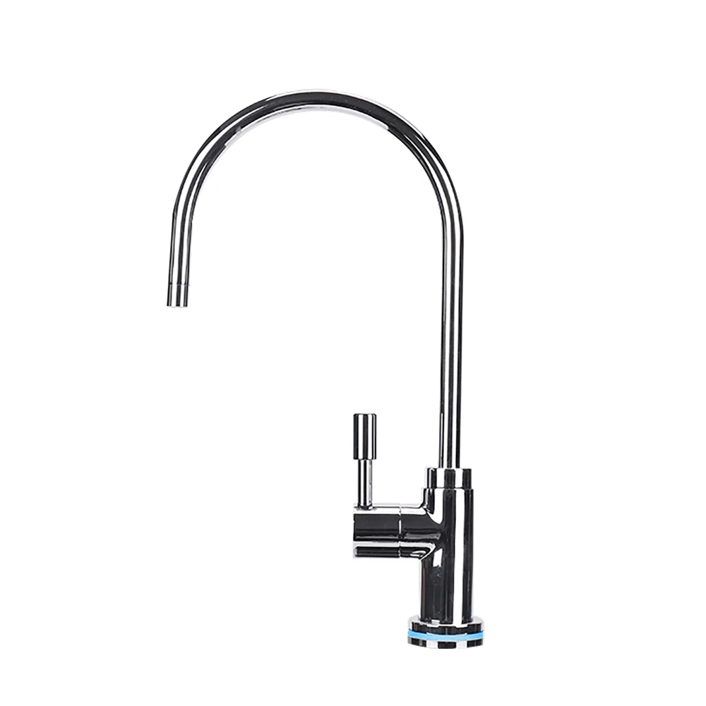 Dining car cruise ship kitchen deck chrome faucet for water purifier