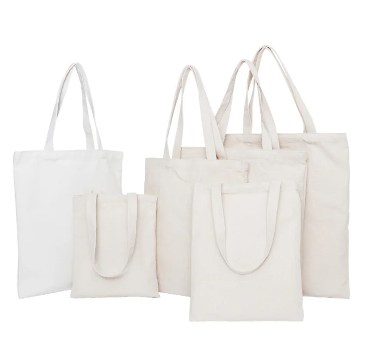 
LOW MOQ Promotional Custom Logo Printed Organic Cotton Bag Canvas Tote Bag 