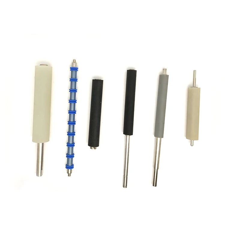 China Rubber Rollers Manufacturer Custom High Quality Small Rubber Rollers With Colorful Rubber Pich