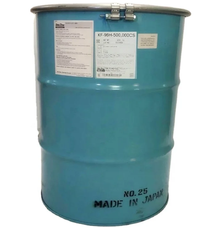 KF-96-500000cs Shin Etsu силиконовое масло высокой вязкости используемое в качестве демпфирующей смазки для промышленной косметики и домашнего