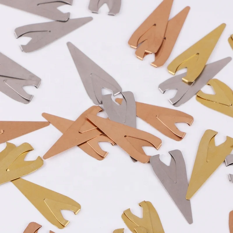 Brief Style coloful Metal Paper Clip Bookmark Stationery School Office Supply Escolar Papelaria