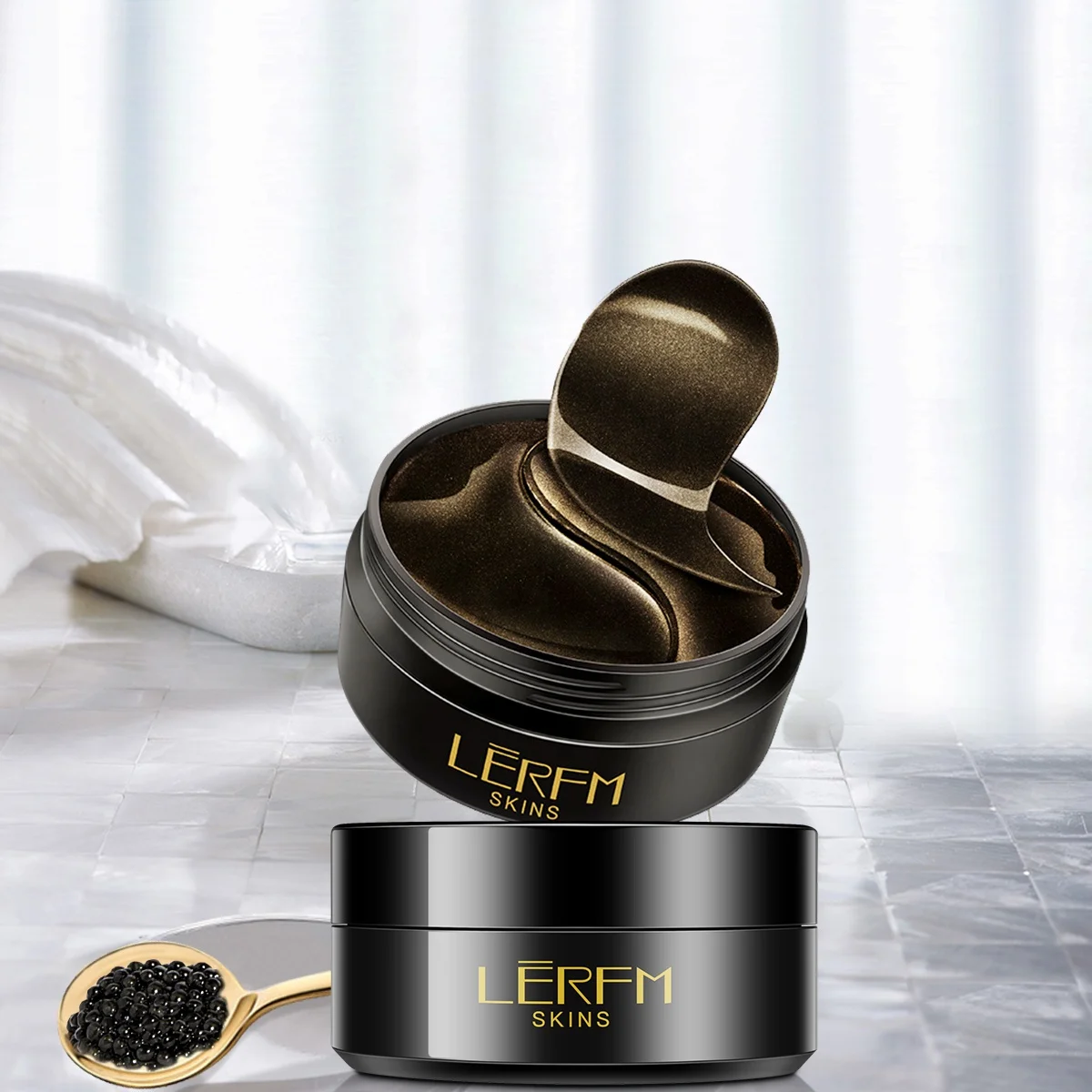 Private Label Organic Skin Care Anti Aging Dark Circle Removal Eye Mask Hydrogel Eye Patch Niacinamide under eye mask