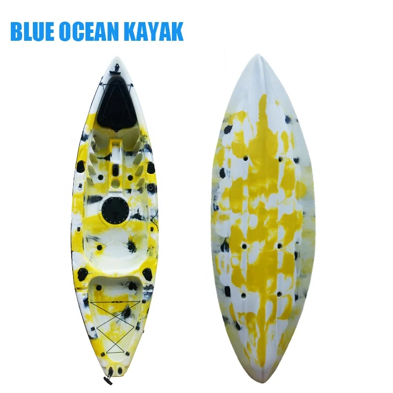 Single Fishing Kayak One Person Fishing Canoe from BLUE OCEAN KAYAK