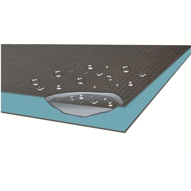 1200*600*10mm Wetroom slip resistant fiberglass mesh reinforced shower floor tile backer