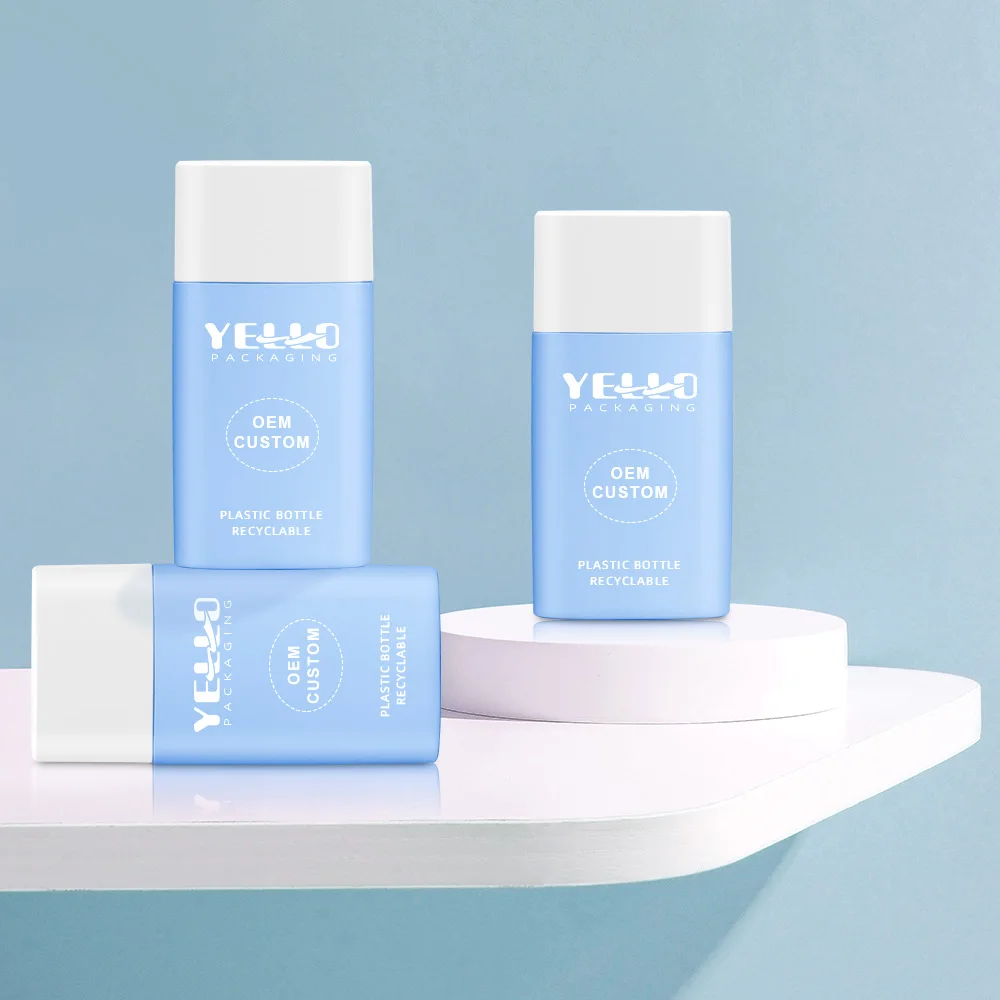 Customized Wholesale Cosmetic Sunscreen Spf Lotion Face Cream Squeeze Packaging Bottles 30 Ml 50 Ml Sunblock Bottle With Logo