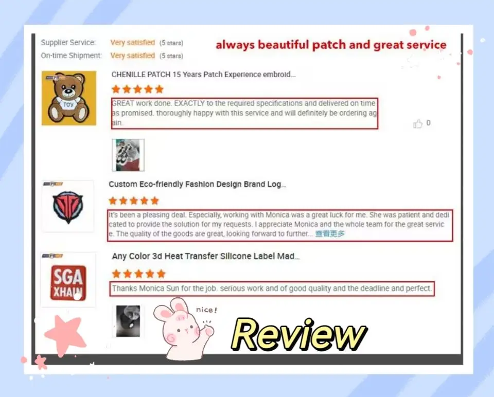 Pinsback Low MOQ Custom cute Bulbasaur cartoon panda bear head iron on chenille patches anime Peppa sew on