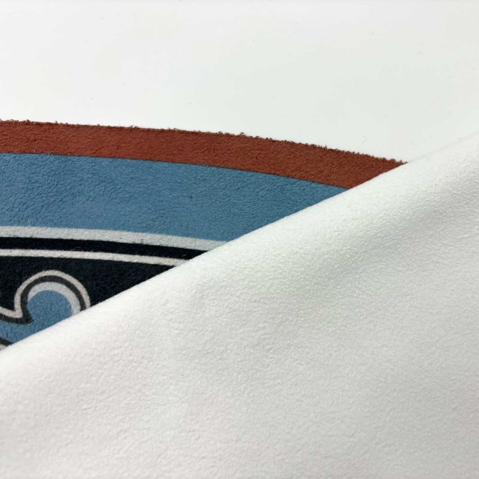 PFP and PFD White Color Suede Fabric for Printing and Dyeing Free Sample