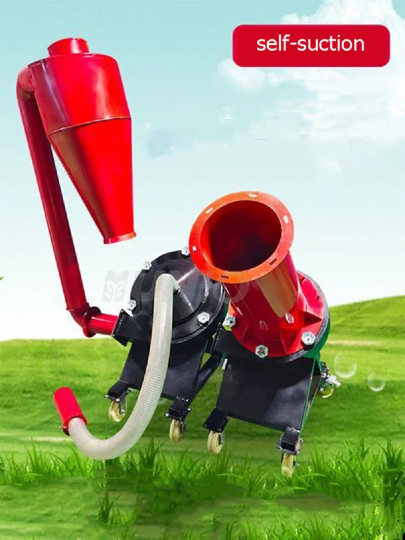 Cattle And Sheep Feed Crusher Corn Cob Corn Straw Crusher Straw Threshing Machine Pig Feed Crusher