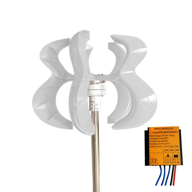 ELEGE 800W 12V/24V mini wind generator kit Alternative Energy Generator Wind Power System  With MPPT Controller