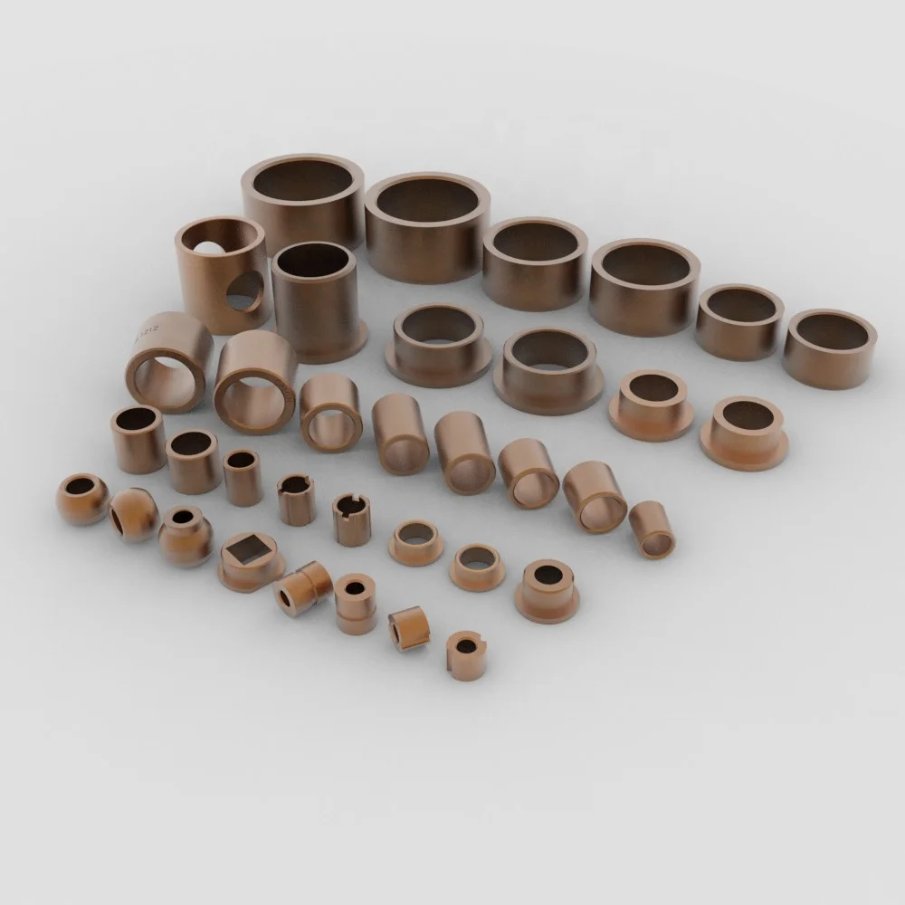 Sintered Bronze Square Shaft Linear Sleeve Type Bearing