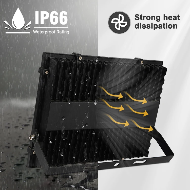 Лидер продаж Алюминиевая СВЕТОДИОДНАЯ прожекторная лампа водонепроницаемая Ip66 10 Вт 20 30 50 100 150 200 наружный светодиодный