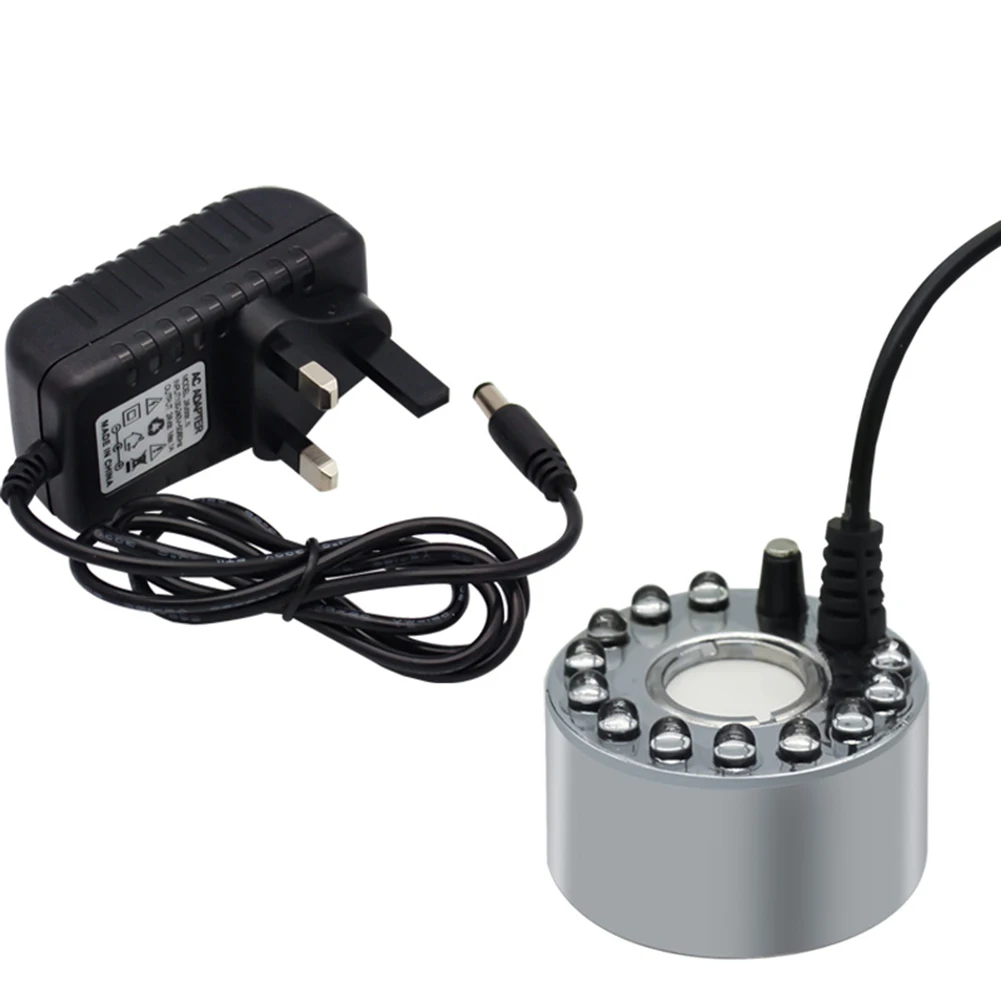 Ультразвуковой туманообразователь водяной фонтан пруд аквариумный распылитель головка увлажнителя воздуха аксессуары для красочной лампы