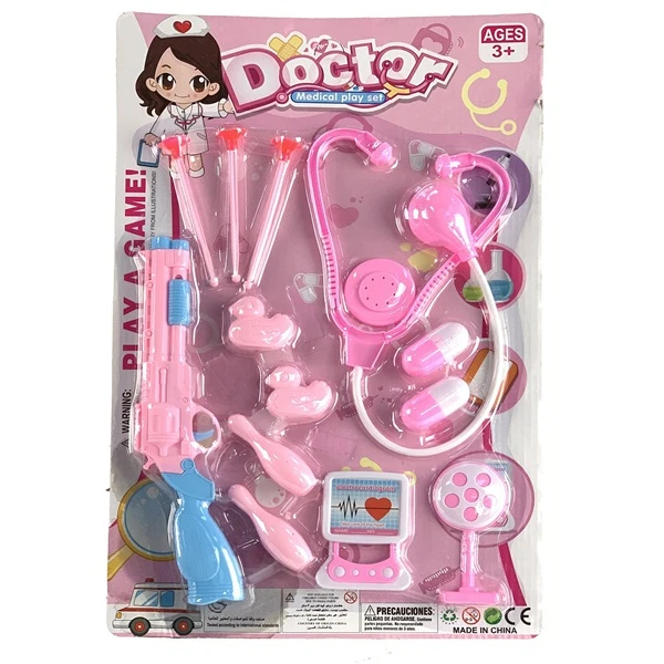 Baby Indoor Doctor Pretend Toys Set Educational Doctor Game Toy Role Play Hospital Medical Doctor Nurse Toys For Kids