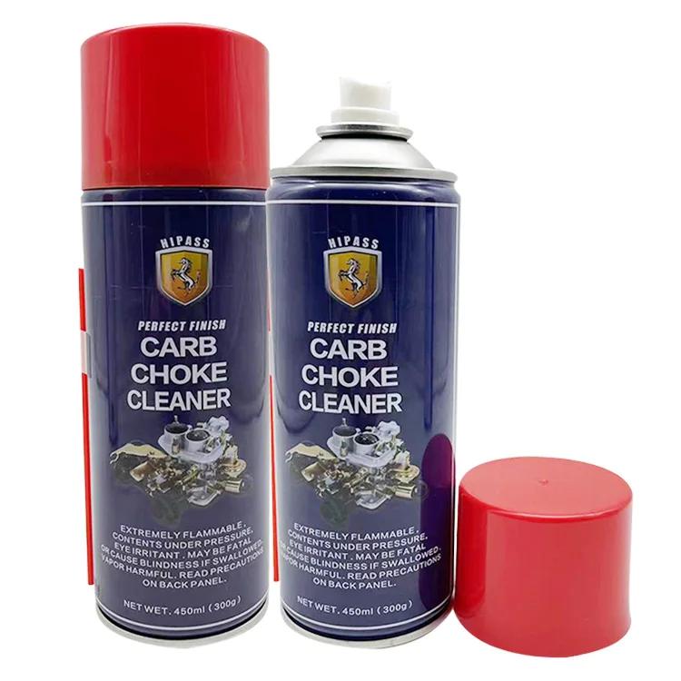 2023 new in stock Aerosol carb choke cleaner for cars  450ML