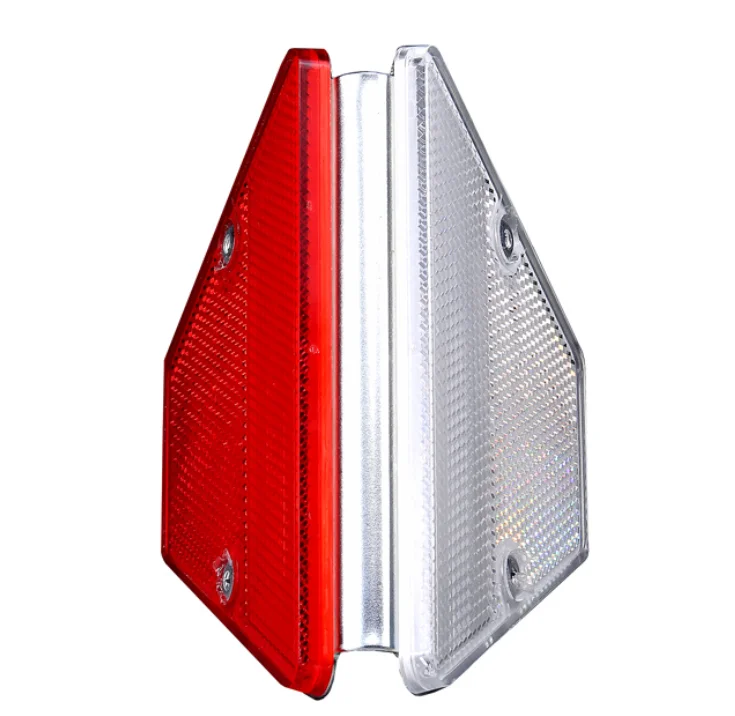 Trapezoid barrier butterfly guardrail reflector high reflective highway lights reflectors