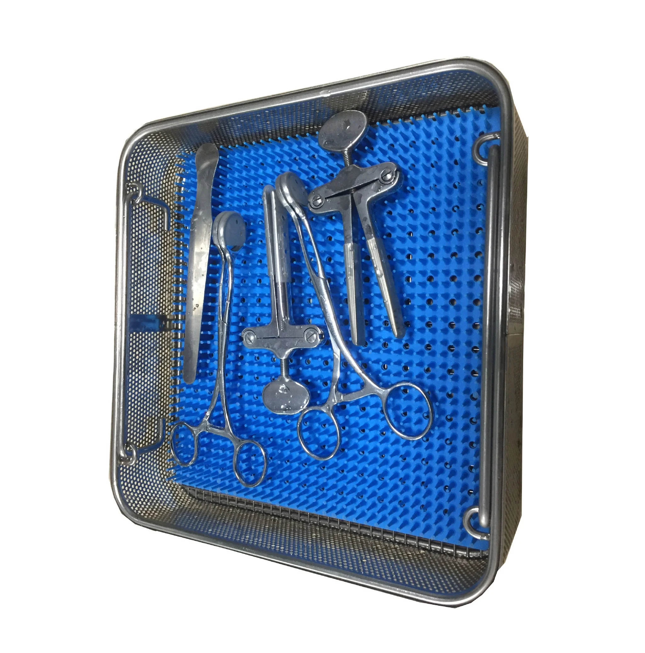 Large Silicone Pin Mats Disinfection Sterilization Ultrasonic Basket Tray Case Ultrasonic Cleaning Washing Sterilization Trays