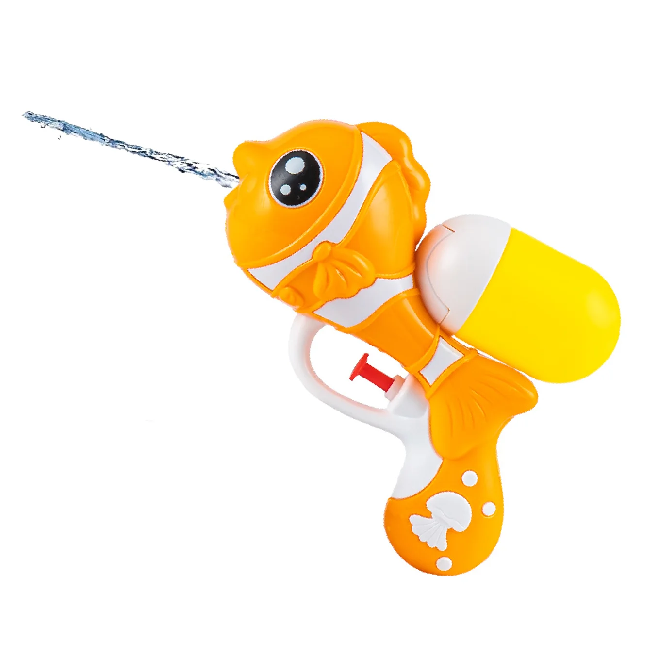 2024 kids pool toys mini small water gun wholesale high quality plastic fish dolphin ducks cartoon squirt water gun