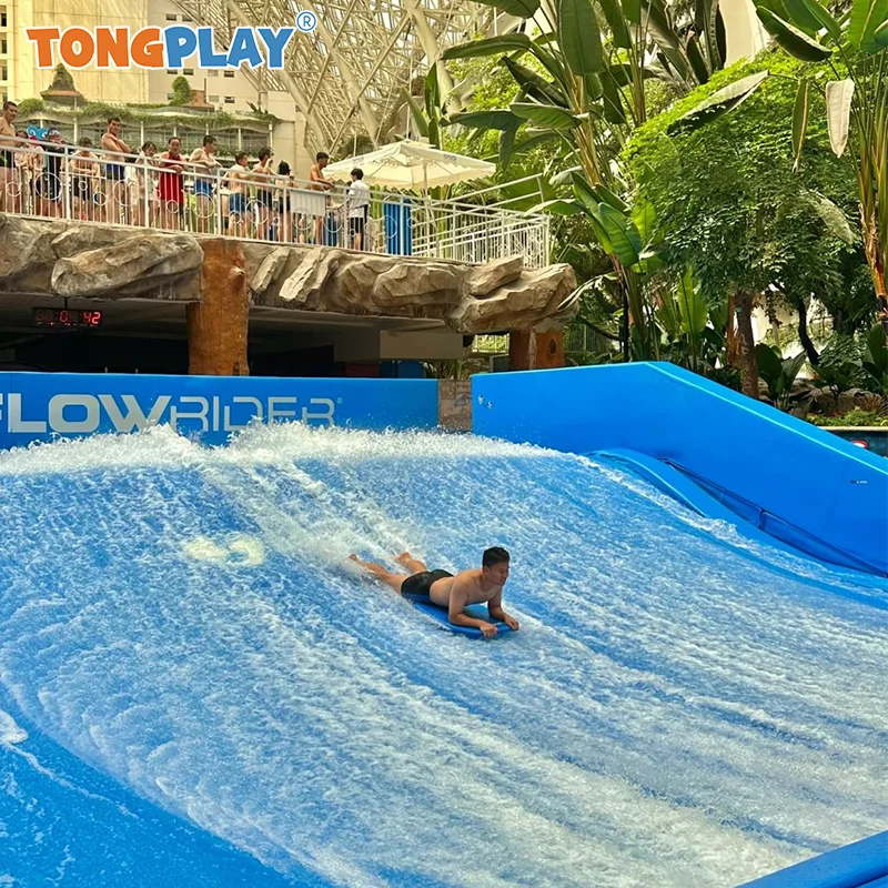 Fun Wave Pool Equipment Outdoor Water Play Equipment Flowboarding surf skate artificial waves surfing for Kids Adult