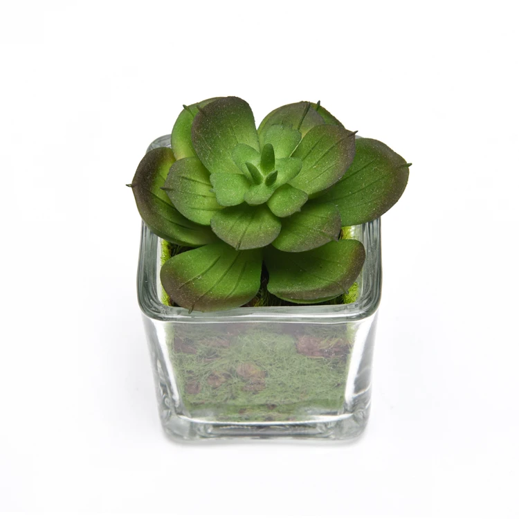 Hot Selling Artificial Potted Plant, Faux Tabletop Greenery For Interior Decoration