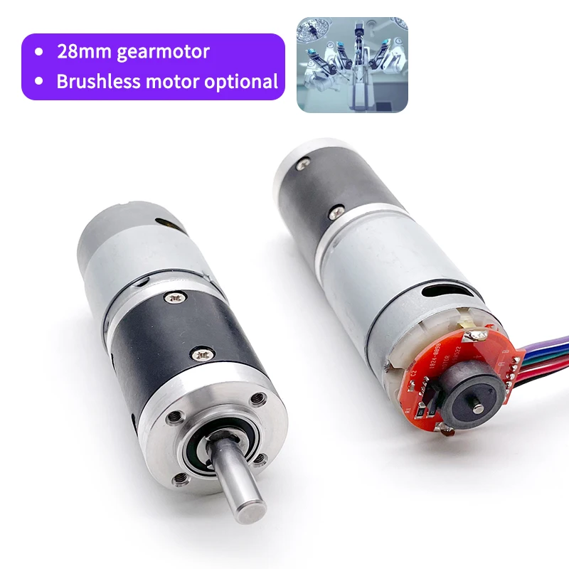 engine 385 395 dc custom shaft gearbox encoder 28mm 12vdc mini brushed motor gear motor