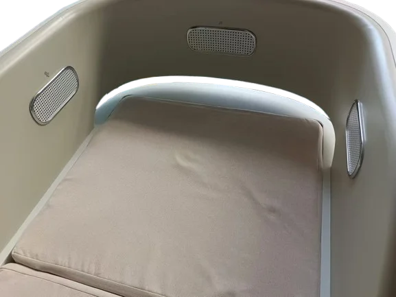 best price music vibration massage graphene far infrared therapy bed mattress automatic thermal therapy massage bed