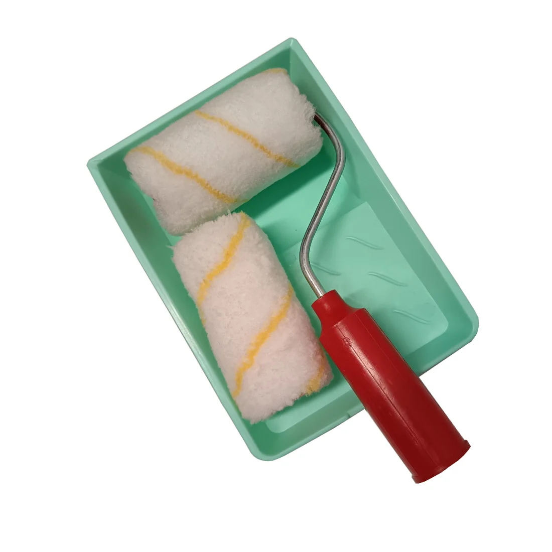4 inch plastic painting roller tray stable and thick plastic tray easy clean painting roller tray