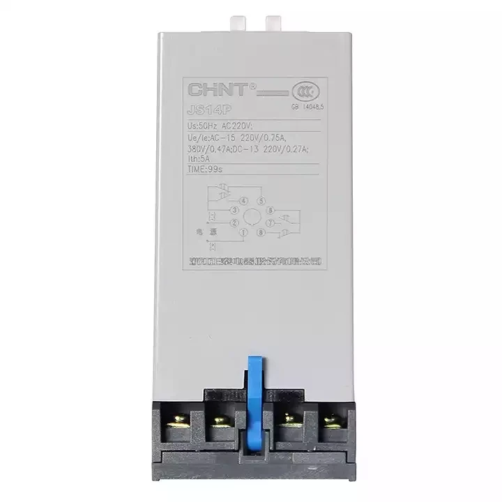 CHINT Digital Display Time Relay JS14P AC 380V 1-99min Two Adjustment Power On Delay Timer For water pump power cabinet
