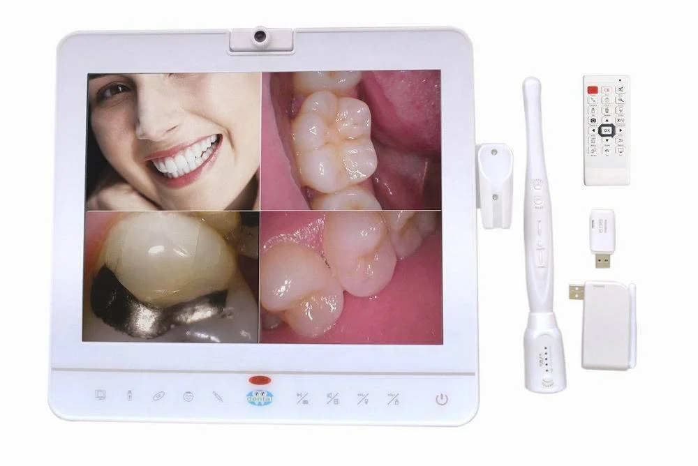 15 inch LCD monitor wireless intra oral camera dental endoscope