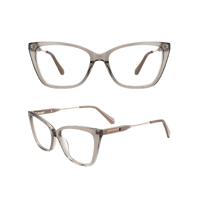 Hot Sales Ready Stock Acetate Polishing Repairable Spring Hinge Eyeglasses Frame Acetate Fashion Glasses Frames