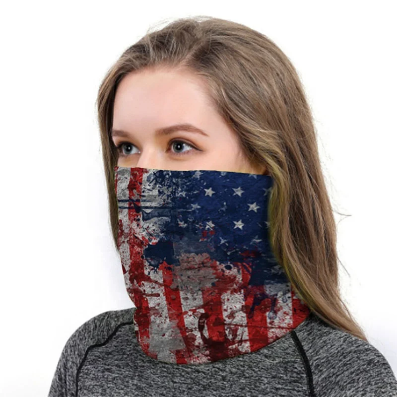 Multifunctional Skull Seamless Custom Scarf Neck  Tubular Tube Face Shield Bandana