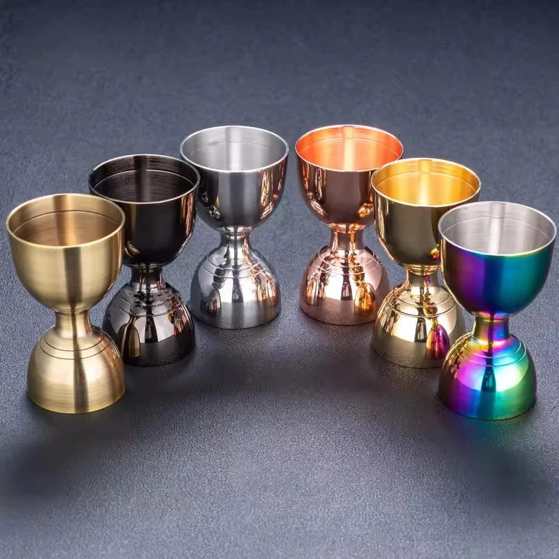 Stainless Steel 75ml Measuring Cup Magic with Mouth Jigger Graduated Ounce Cup Bar Bartending bar Tools jigger
