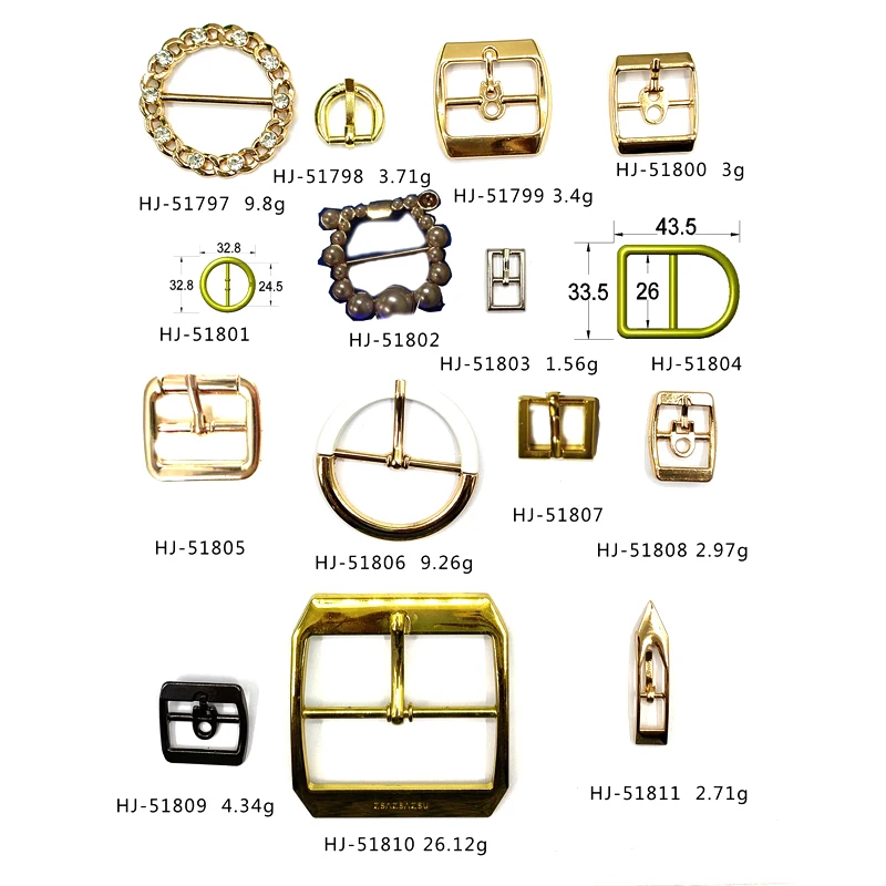 BX  Wholesale Metal D Ring Buckle Metal Belt Buckle Blank Baseball Cap Metal Buckle