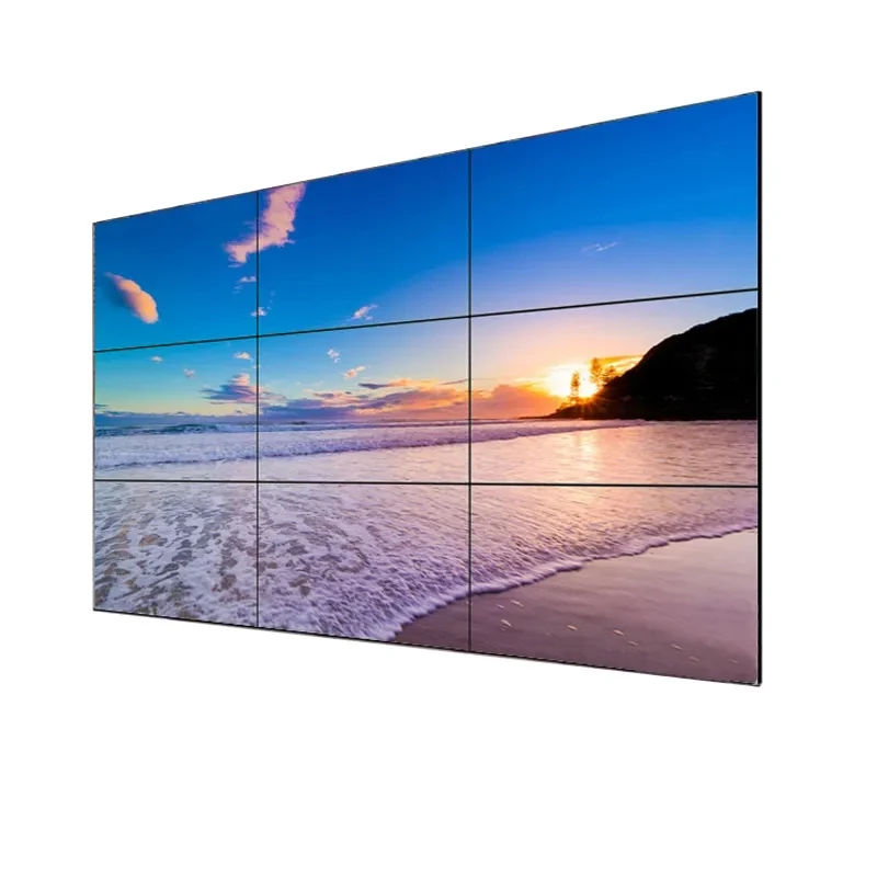 46 49 55 дюймов внутренний 4k 2x2 3x3 mutil Сращивание рекламный плеер экран узкий ободок 1 8 мм 3 5 дисплей ЖК-видео настенный