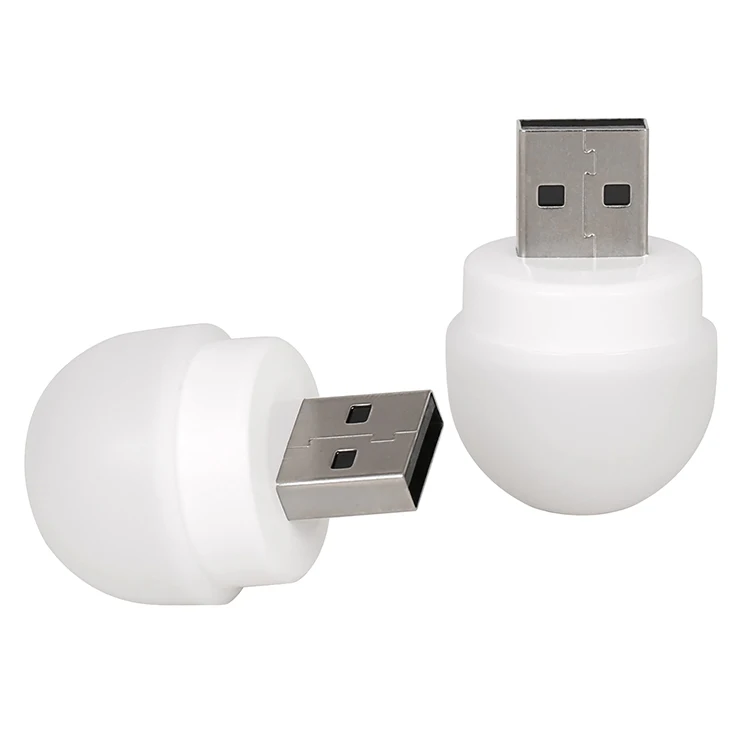 Портативная зарядка mini usb Светодиодная лампа Ночной светильник для чтения