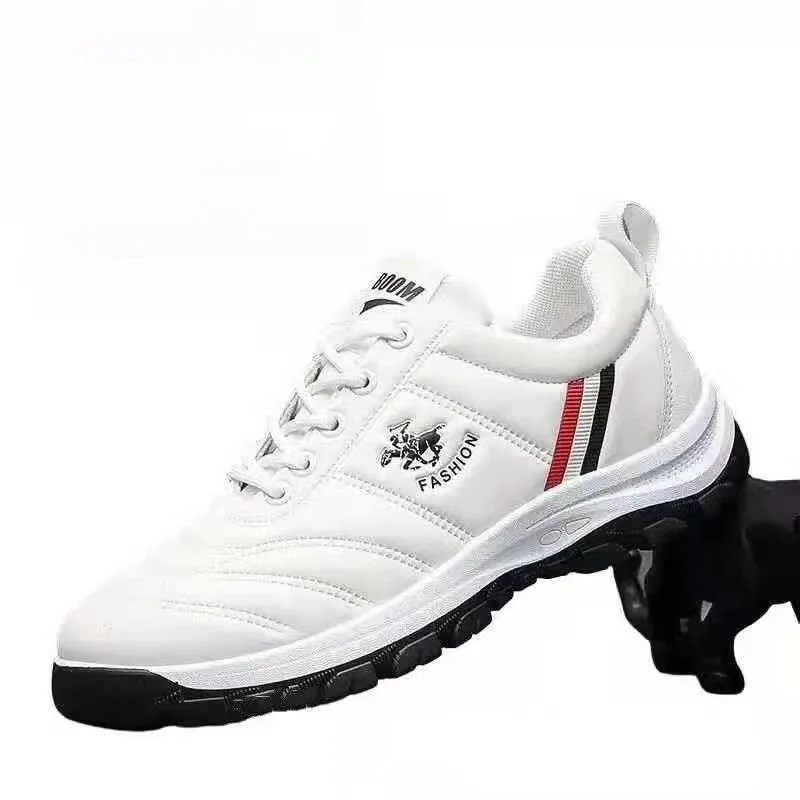 Лидер продаж, гарантированное качество, массивная офисная Нескользящая Искусственная ПУ мужская повседневная обувь