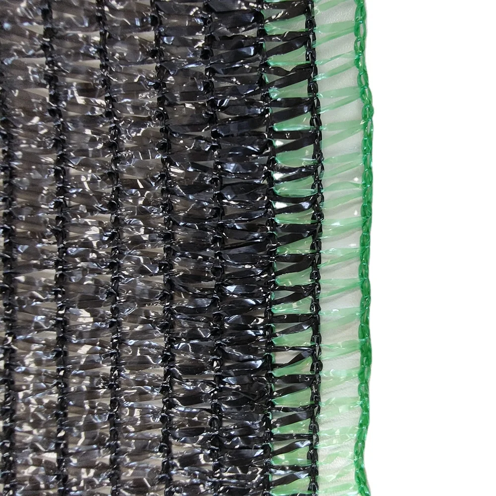 Chinese factory sells outdoor UV protective sunshade net with rubber ring waterproof sunshade net