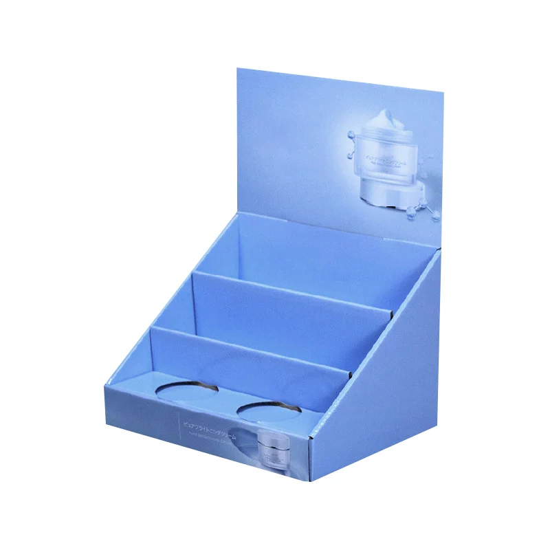 Hot Sale Display Packaging Box Custom Printed Skin Care Cosmetic Display Paper Box With Your Logo