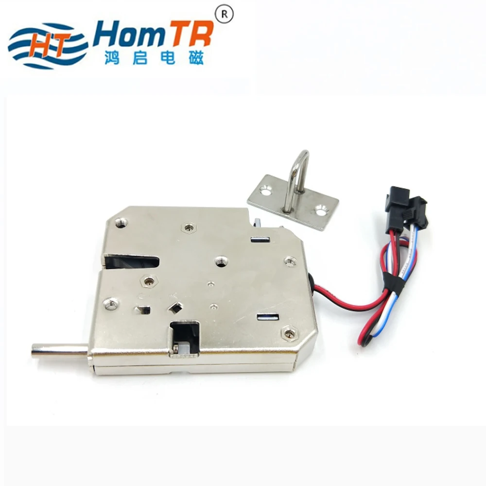 Электрический металлический замок HomTR соленоид 12 В смарт-замки без ключа для торговых автоматов в