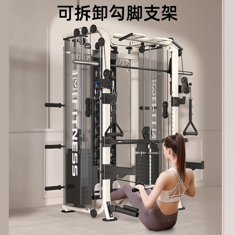 Multi-functional Power Rack Gym Smith Machine Gym
