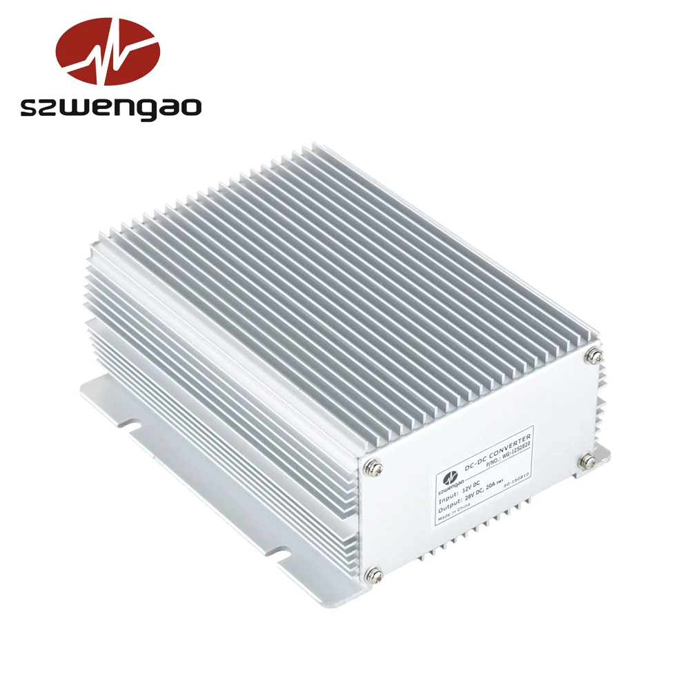 Оптовая продажа с фабрики 20A 30A dc преобразователь постоянного тока 12v до 28v источник питания для автомобильного кондиционера